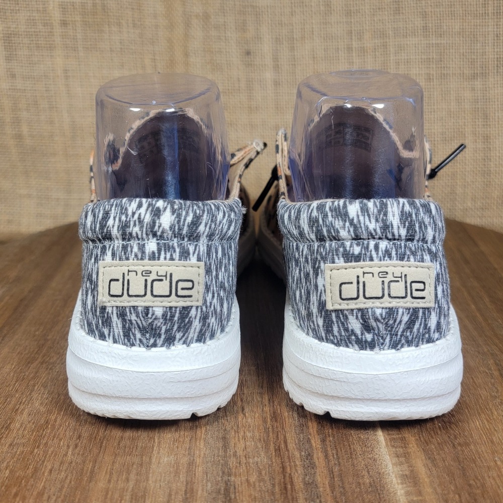 Hey Dude Wendy Funk Women's Size‎ 5 Cheetah Collage Slip On Shoes Animal Print - Picture 5 of 9